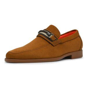 The Caprio G Camel TAYNO Fashion Saddle Bit Loafer